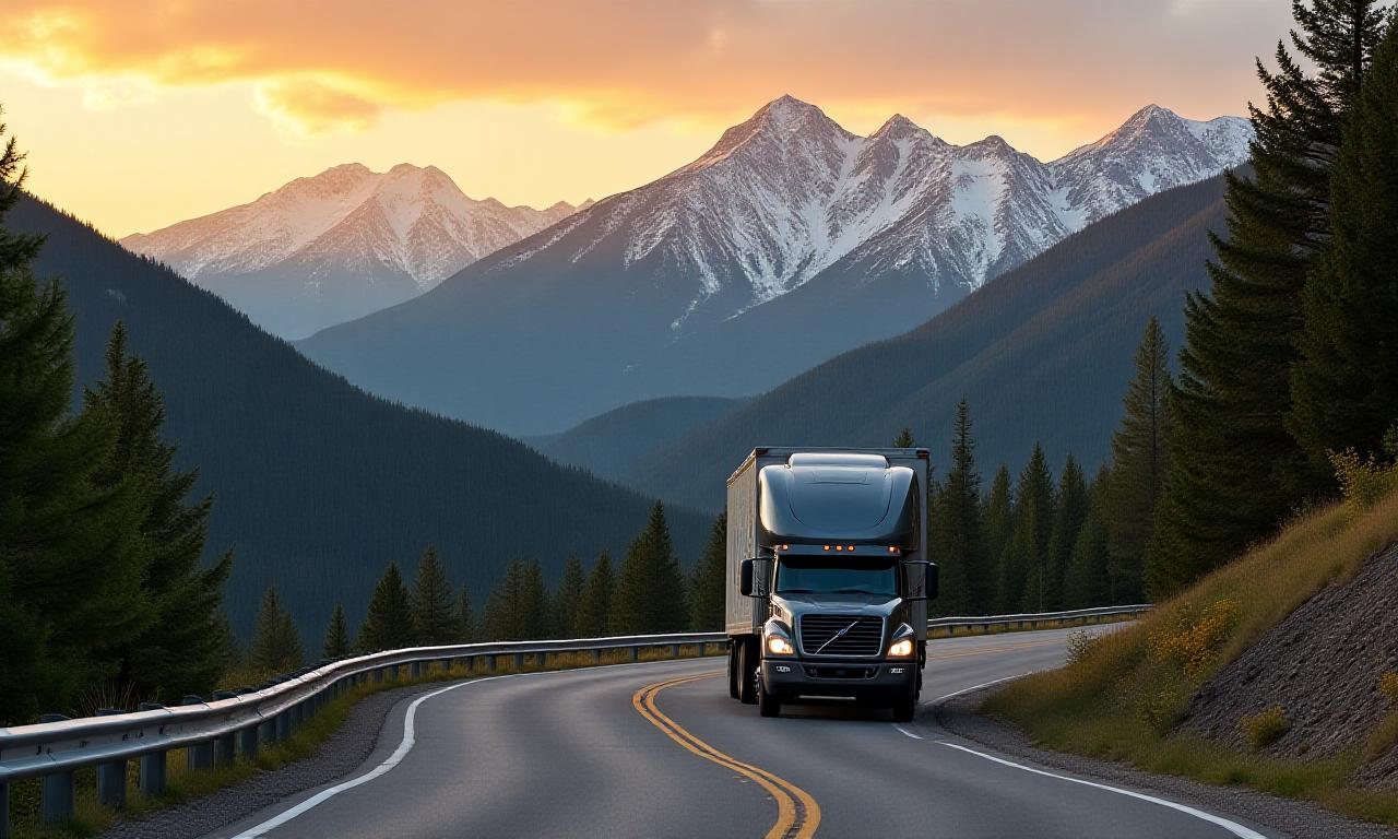 Breckenridge Colorado Mountain logistics backdrop